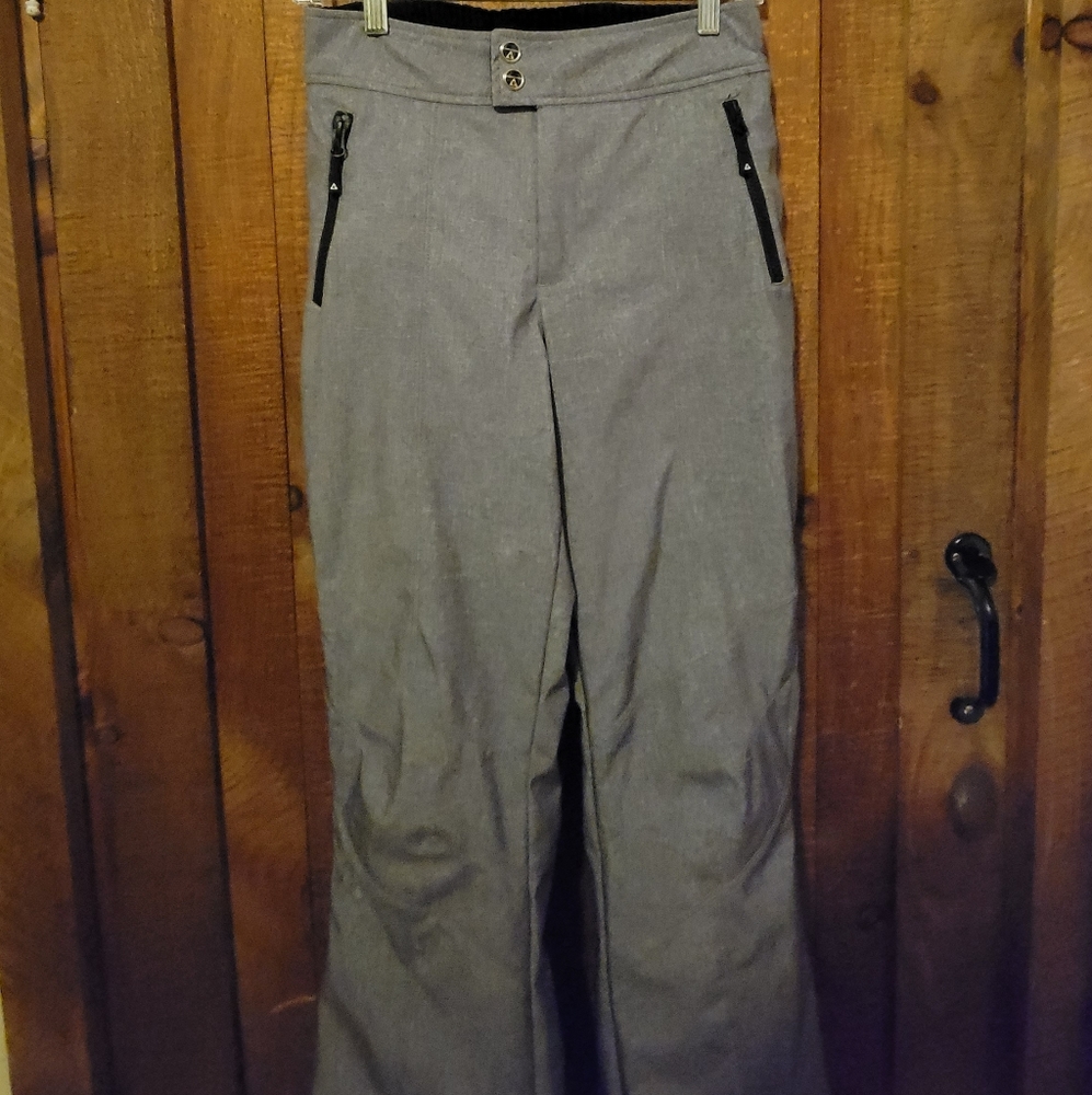 XS Grey Snow Pants & FREE GLOVES (Black | Medium) Snowpants Skipants